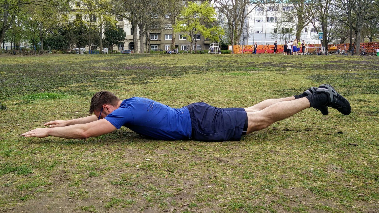 core exercise superman