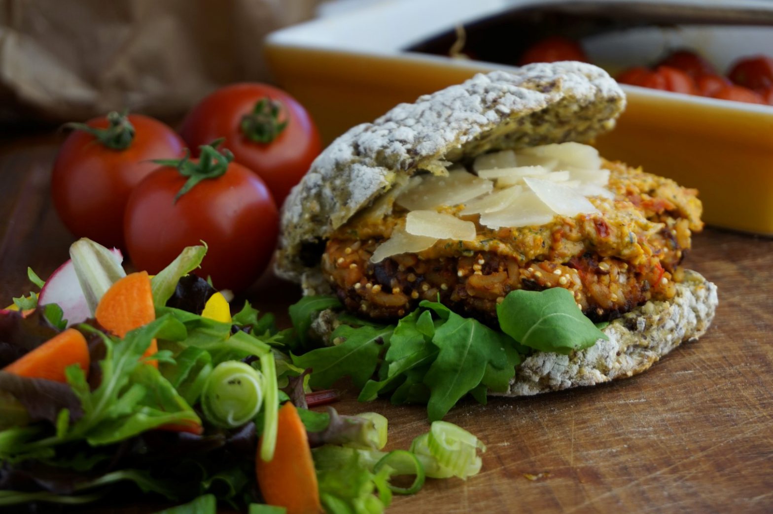 vegan burger